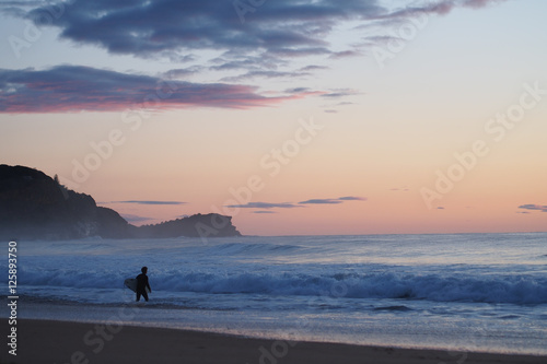 surfer alone
