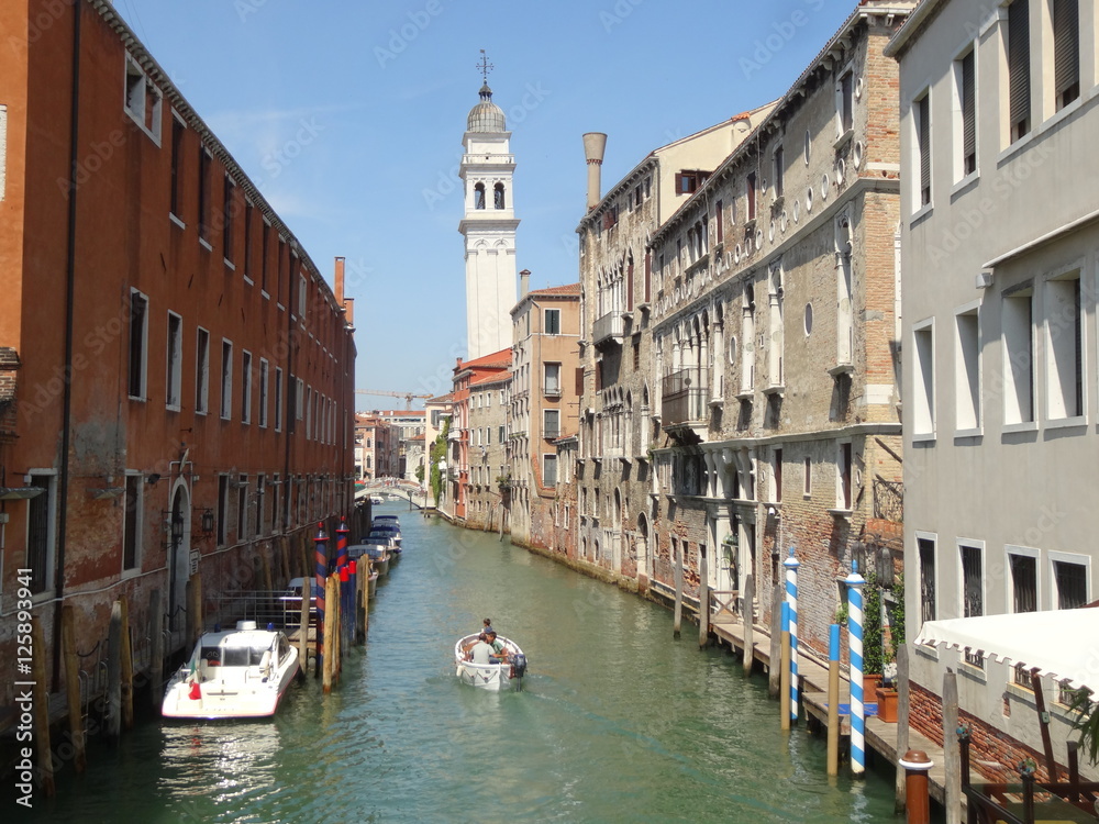 Obraz premium Lagunenstadt Venedig im Sommer