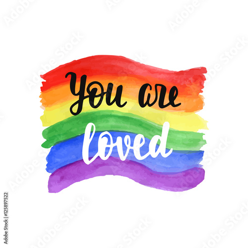 You are loved badge