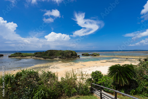 Star Sand Beach in Iriomote Island (西表島 星砂の浜), Okinawa Japan