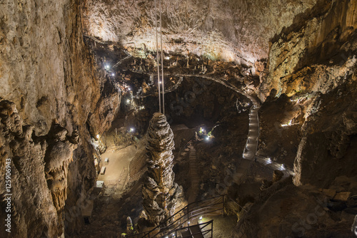 Details of the Grotta Gigante in Trieste Italy