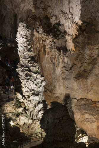 Details of the Grotta Gigante in Trieste Italy