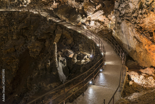 Details of the Grotta Gigante in Trieste Italy photo