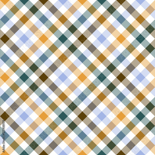 Colord diagonal check shirt seamless fabric texture