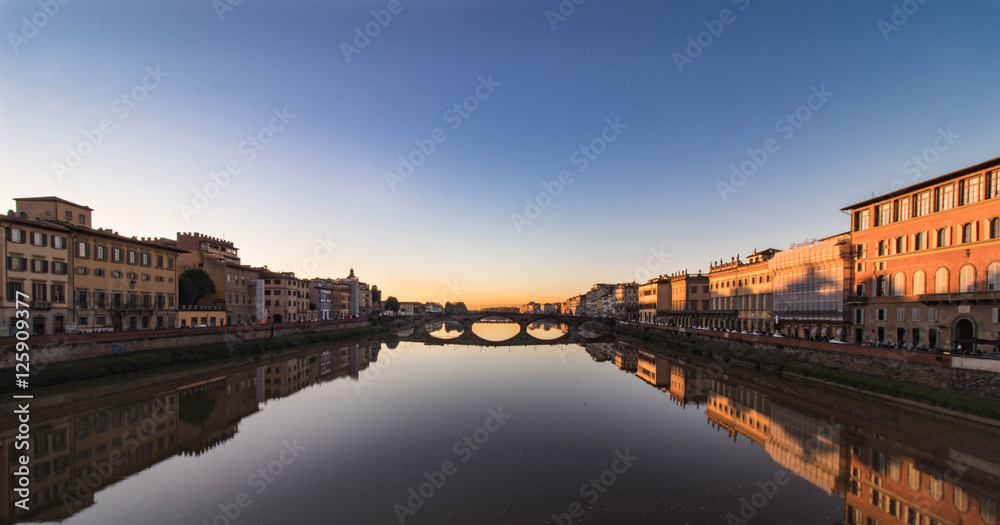 Tramonto su Firenze