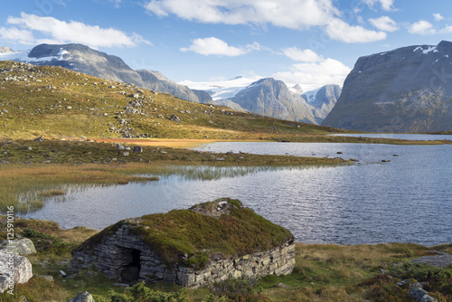 Gebirgslandschaft in Norwegen