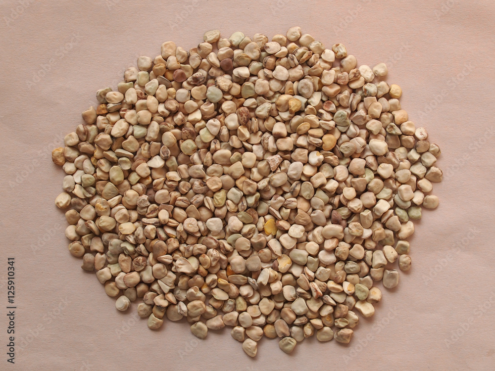 Grass pea aka Cicerchia vegetables Grass pea aka Cicerchia vegetables