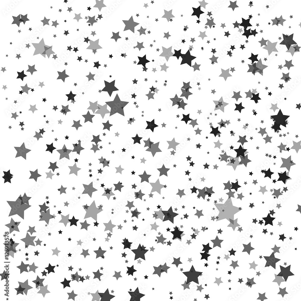 Stars abstract background in a vector. Abstract illustration.
