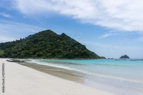 Plage de Selong Belanak, Lombok, Indonésie photo