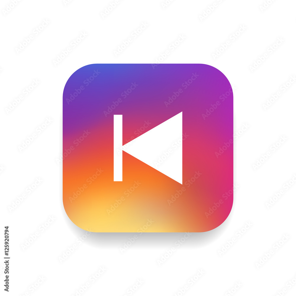 Previous track icon vector, clip art. Also useful as logo, square app icon, web UI element, symbol, graphic image, silhouette and illustration. Previous track icon vector, clip art. Also useful as logo, square app icon, web UI element, symbol, graphic image, silhouette and illustration.