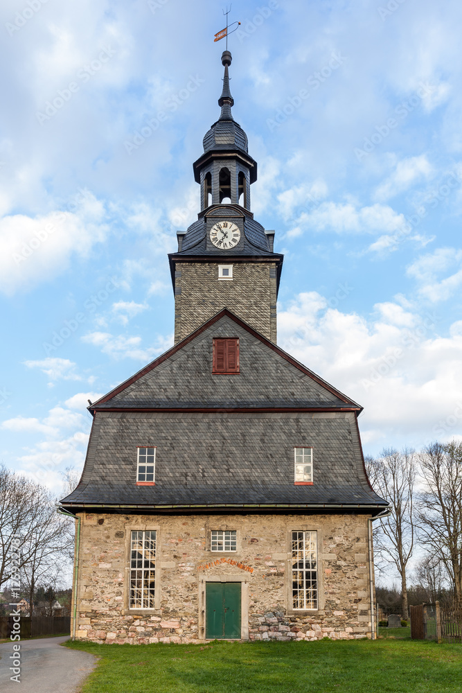 Thüringer Wald Kirche von Böhlen