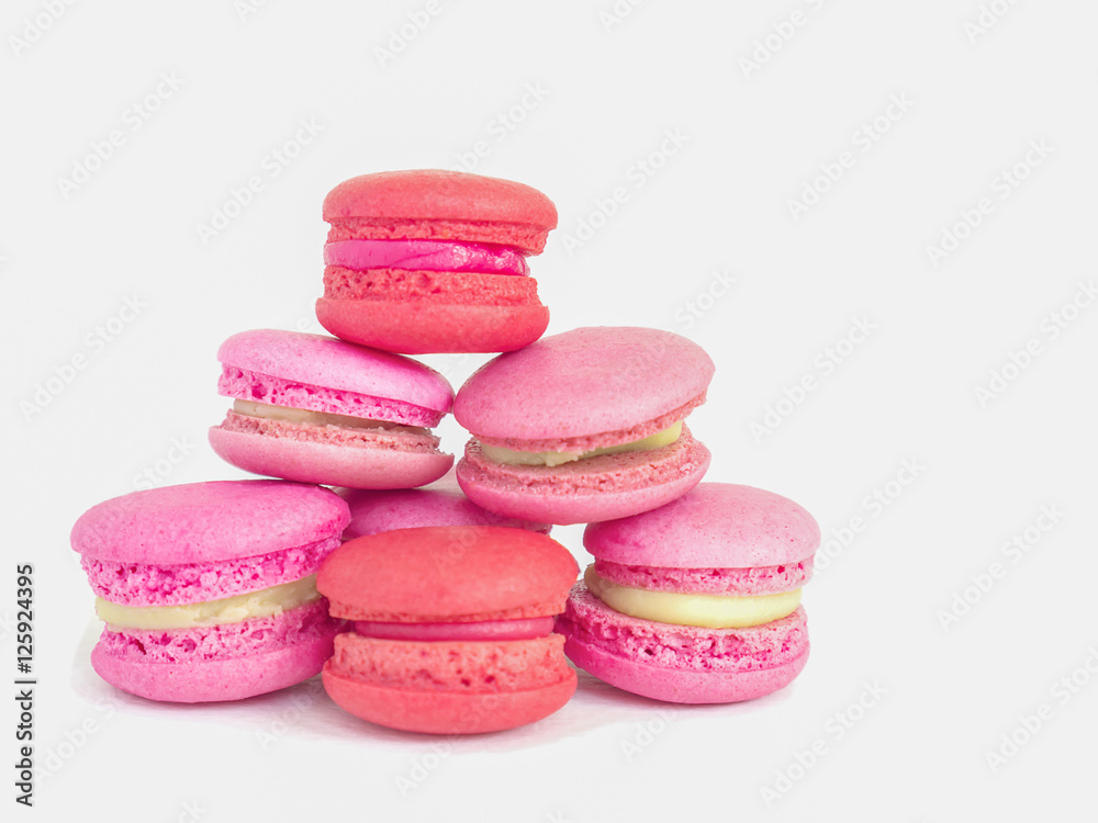 Macaroon on a white background Macaroon on a white background