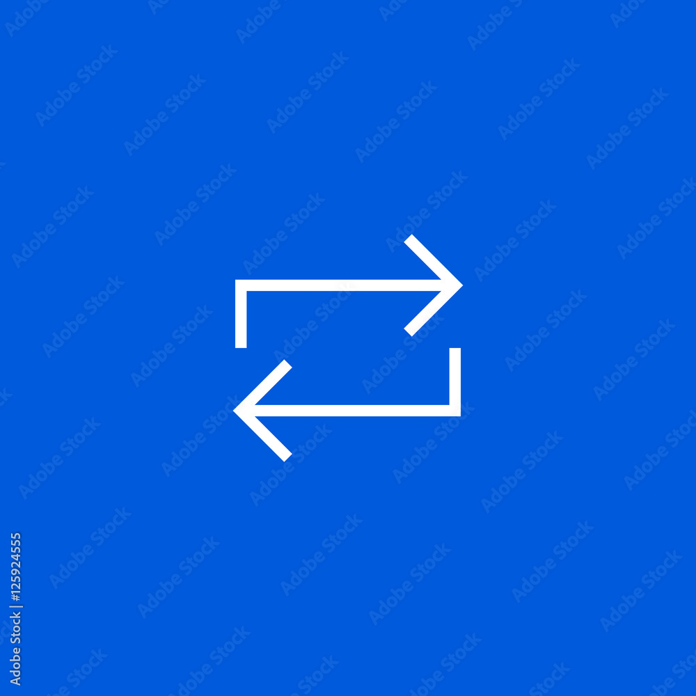 Loop icon vector, clip art. Also useful as logo, web UI element, symbol, graphic image, silhouette and illustration. Loop icon vector, clip art. Also useful as logo, web UI element, symbol, graphic image, silhouette and illustration.