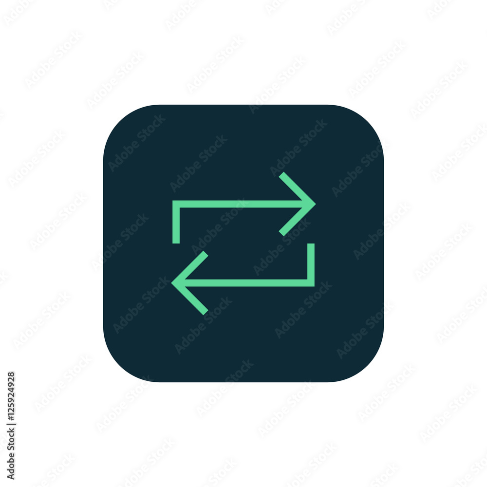 Loop icon vector, clip art. Also useful as logo, square app icon, web UI element, symbol, graphic image, silhouette and illustration. Loop icon vector, clip art. Also useful as logo, square app icon, web UI element, symbol, graphic image, silhouette and illustration.