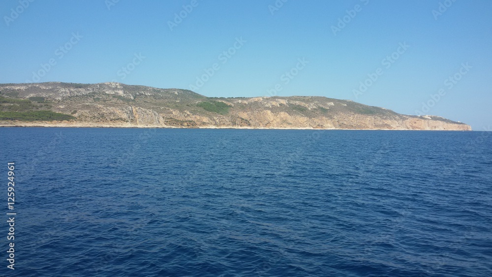 egadi islands view egadi islands view