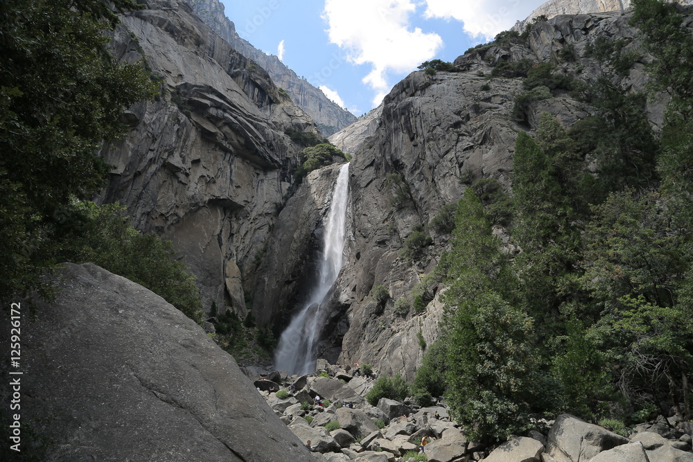 Yosemite Falls in Yosemite National Park