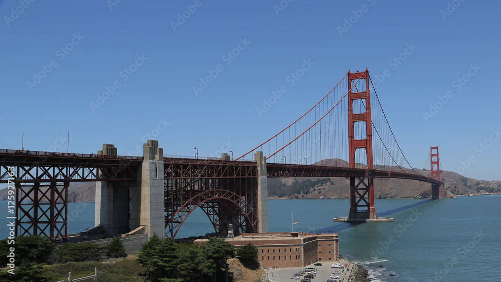 Fototapeta premium Puente colgante Golden Gate, San Francisco