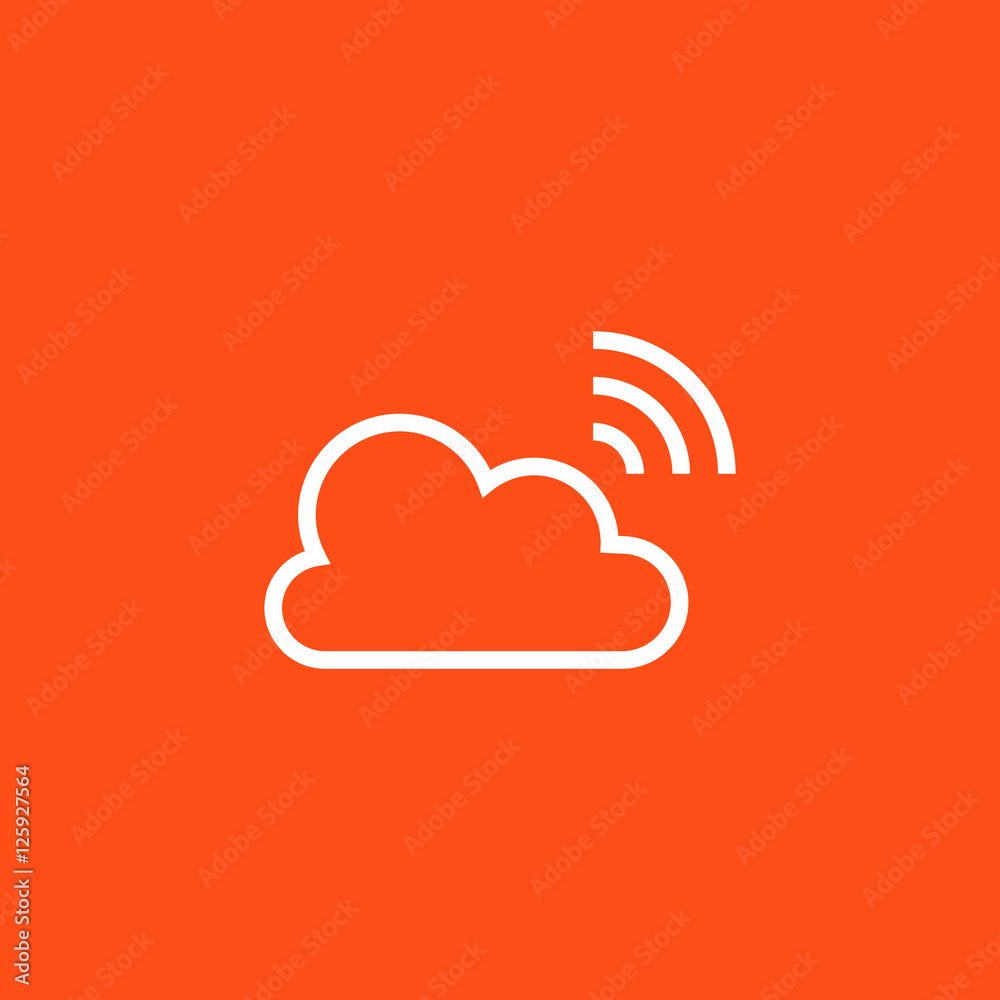 Broadcast icon vector, clip art. Live stream cloud computing. Also useful as logo, web UI element, symbol, graphic image, silhouette and illustration. Broadcast icon vector, clip art. Live stream cloud computing. Also useful as logo, web UI element, symbol, graphic image, silhouette and illustration.