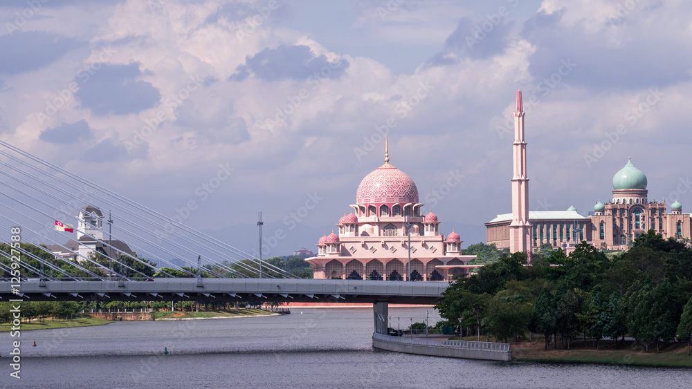 Obraz premium Cityscape of Putrajaya, Malaysia