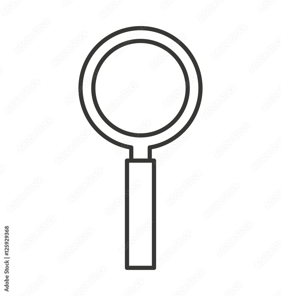 search magnifying glass isolated icon vector illustration design search magnifying glass isolated icon vector illustration design