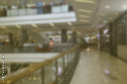 blurred photo of department store shopping mall center and peopl