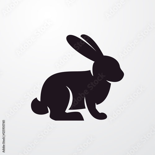 rabbit icon illustration