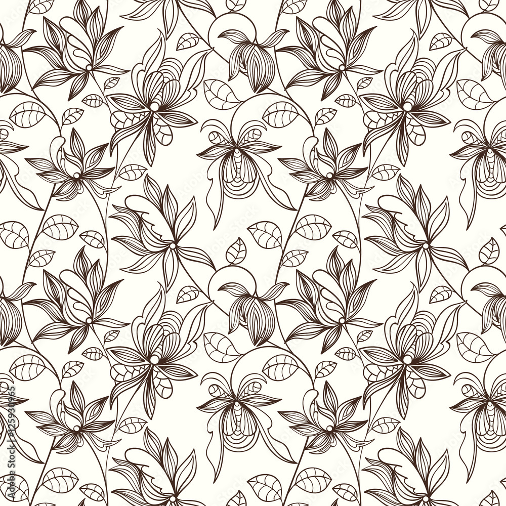 Floral seamless pattern Floral seamless pattern