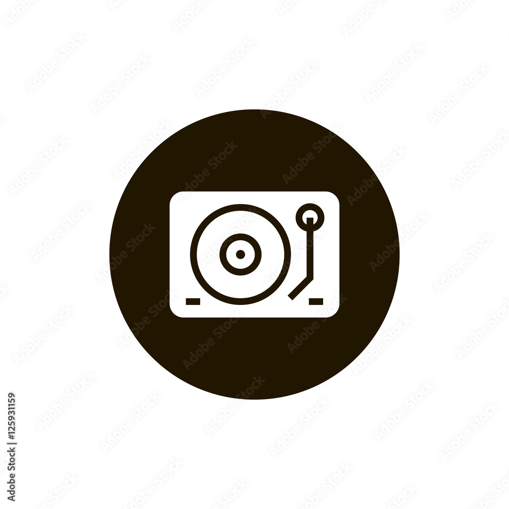 Dj mixer icon vector, clip art. Gramophone vector symbol. Also useful as logo, circle app icon, web UI element, silhouette and illustration. Dj mixer icon vector, clip art. Gramophone vector symbol. Also useful as logo, circle app icon, web UI element, silhouette and illustration.