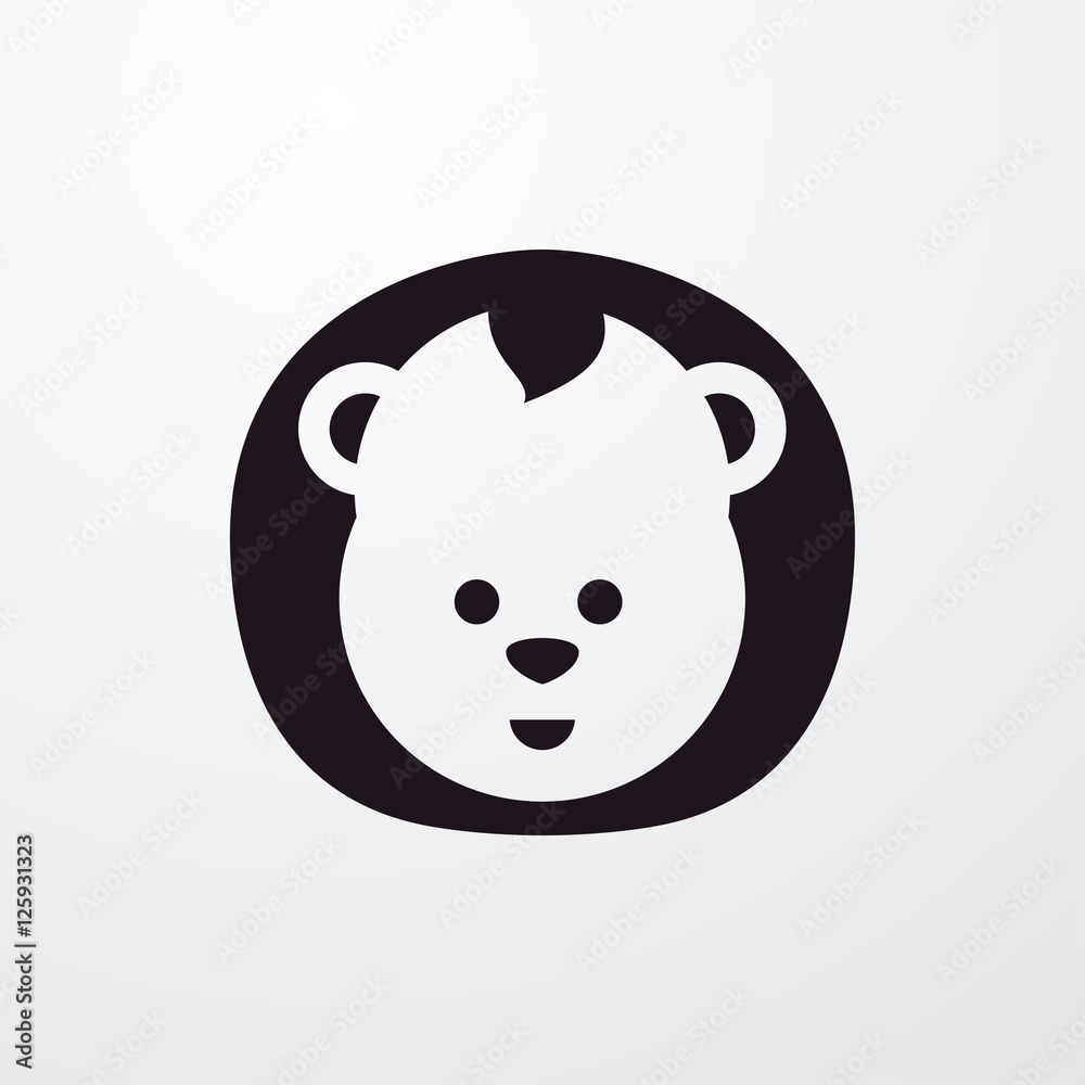 lion icon illustration lion icon illustration