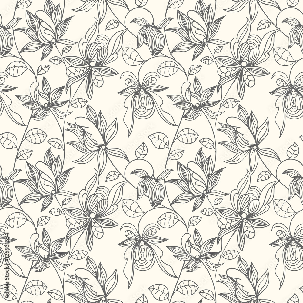 Floral seamless pattern