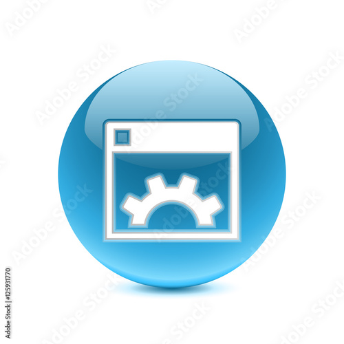 Abstract 3D App Icon 