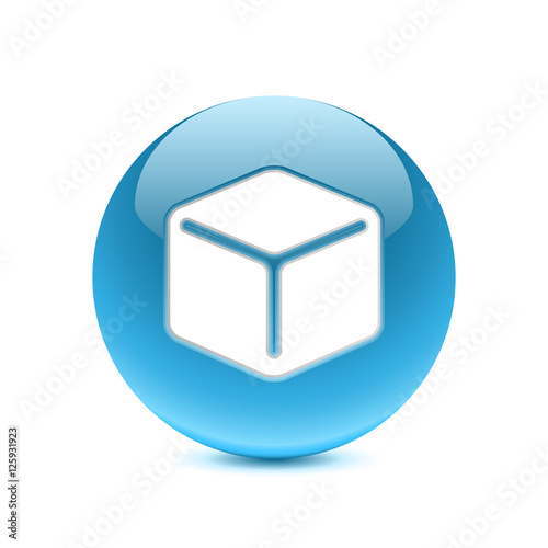 Abstract 3D App Icon 