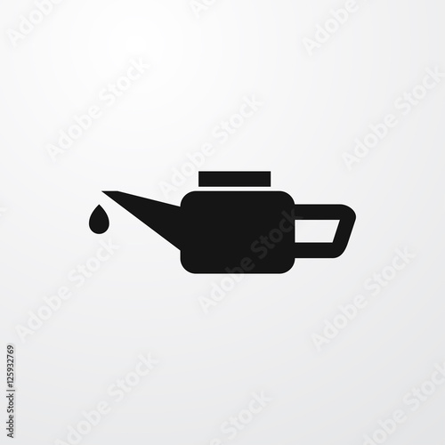 machine oil icon illustration