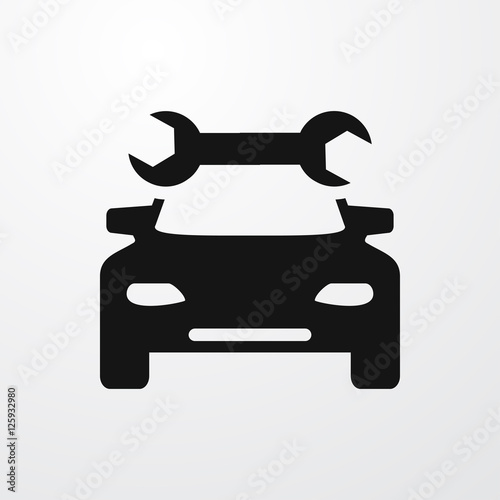car repair icon illustration