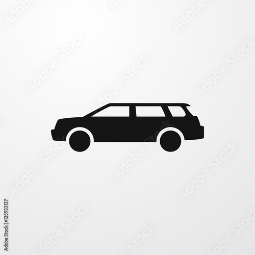 limousine icon illustration