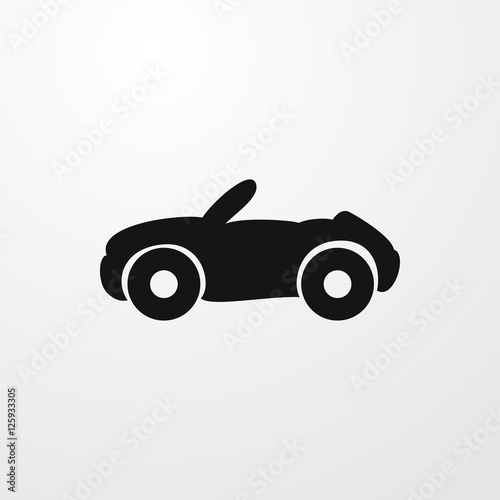cabriolet icon illustration
