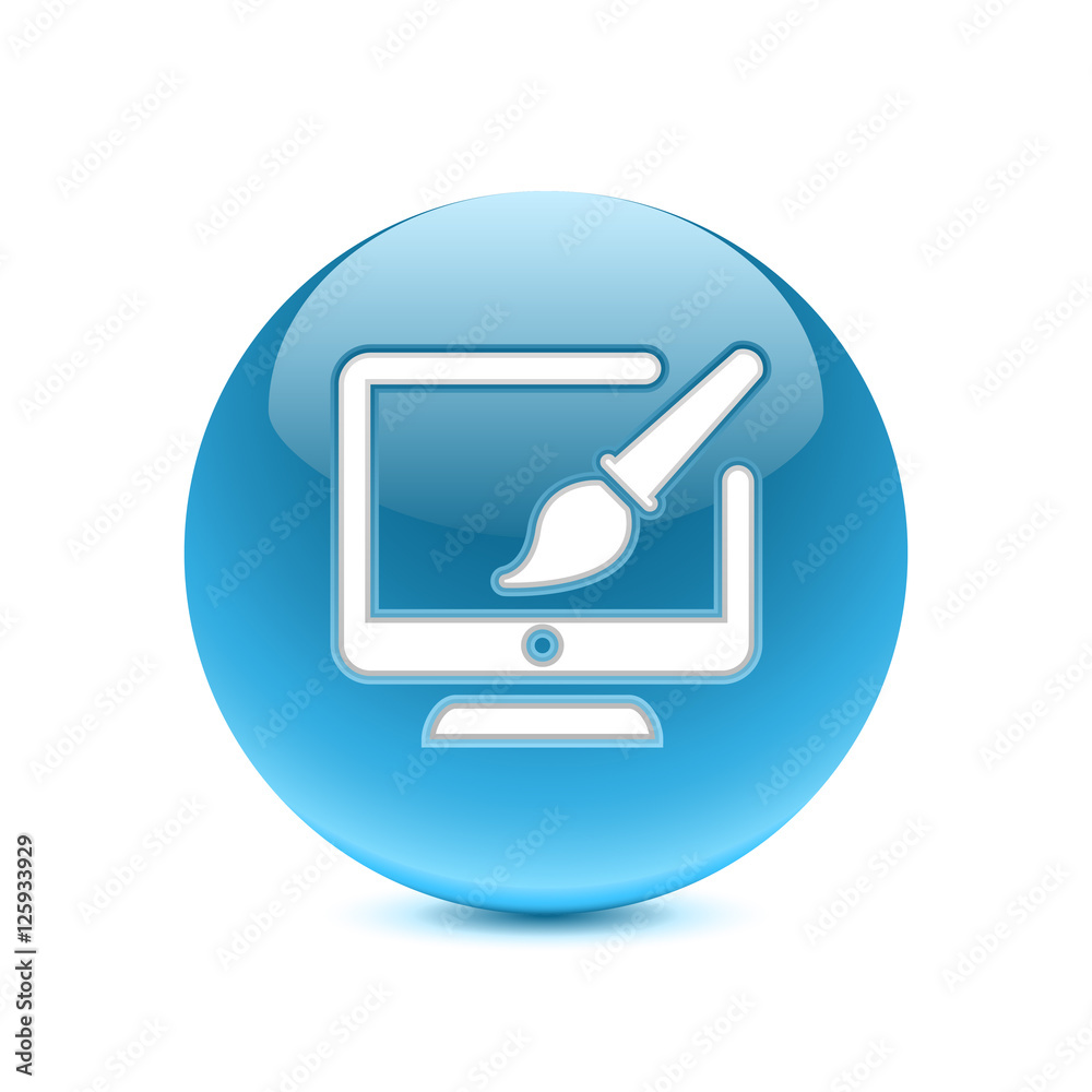 Abstract 3D App Icon