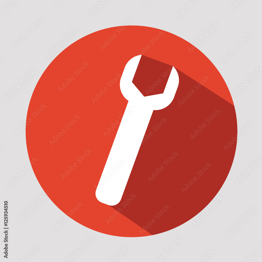  wrench vector icon