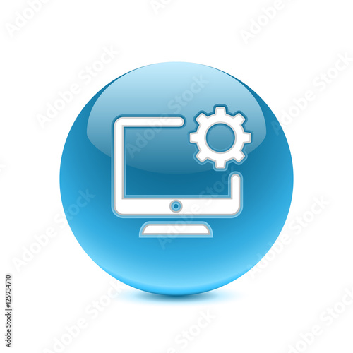 Abstract 3D App Icon