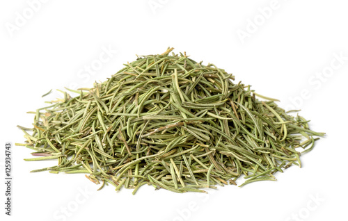 Pile of dried rosemary