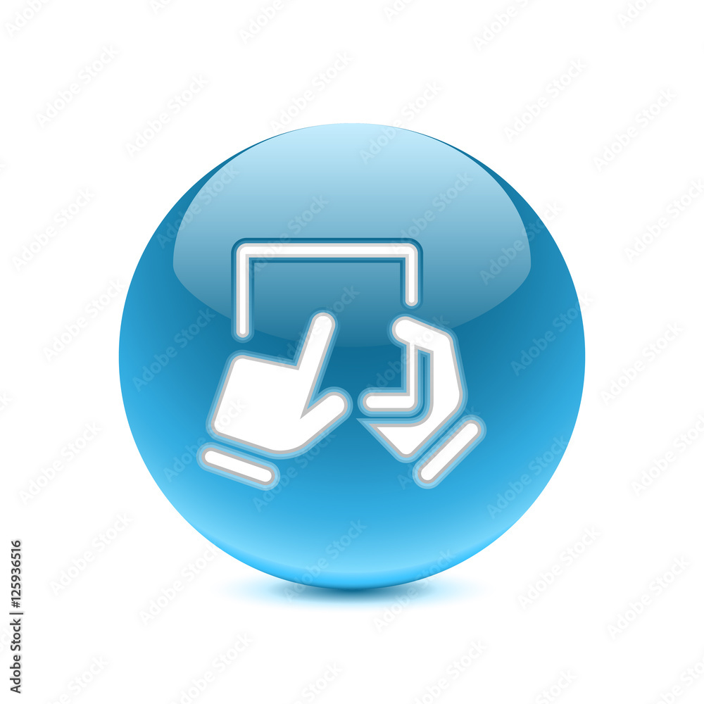 Abstract 3D App Icon