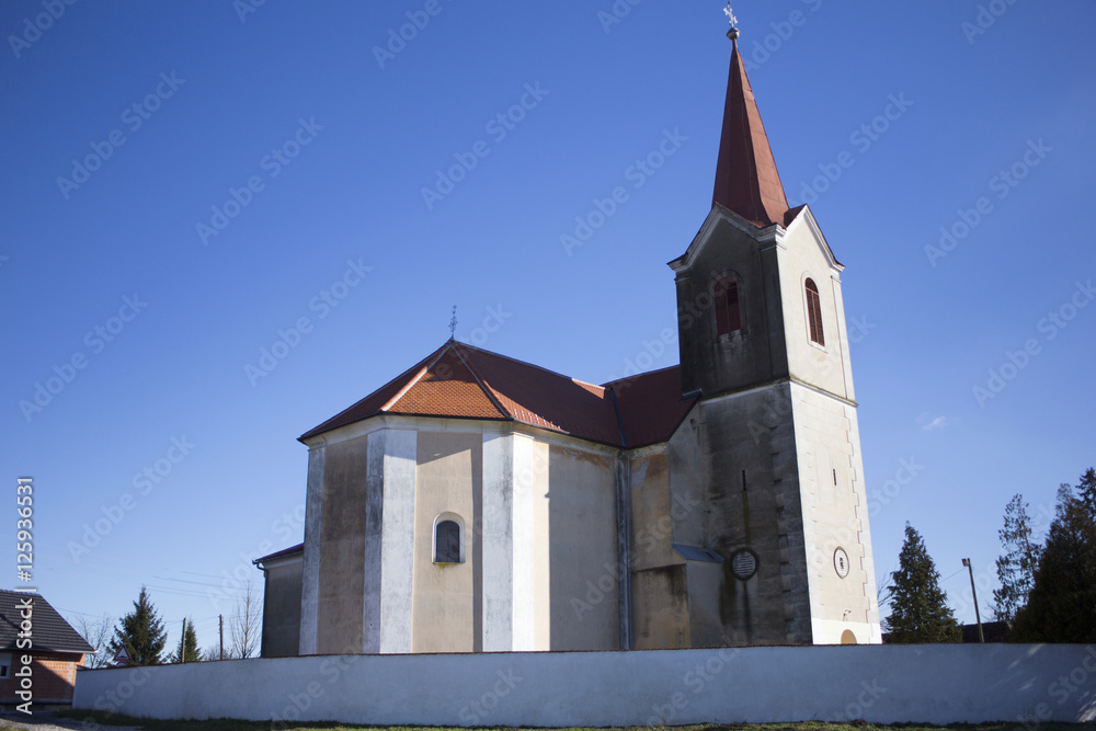 Church in Scitarjevo, Croatia