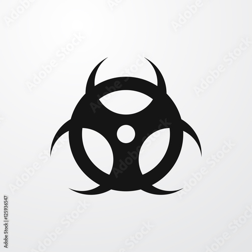 hazard icon illustration