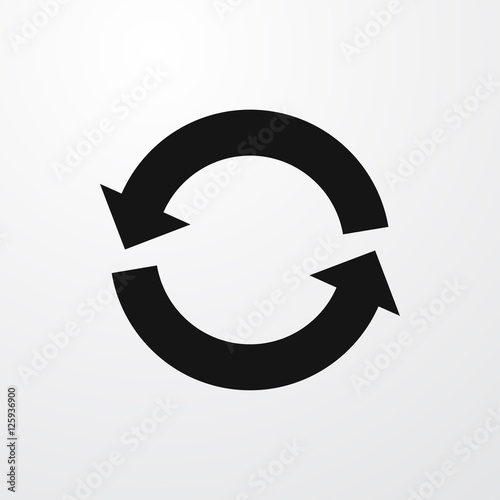 rotate icon illustration