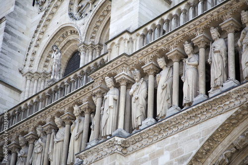 Notre Dame - famous Paris cathedral, France