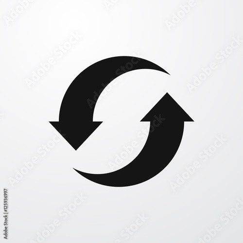 rotate icon illustration