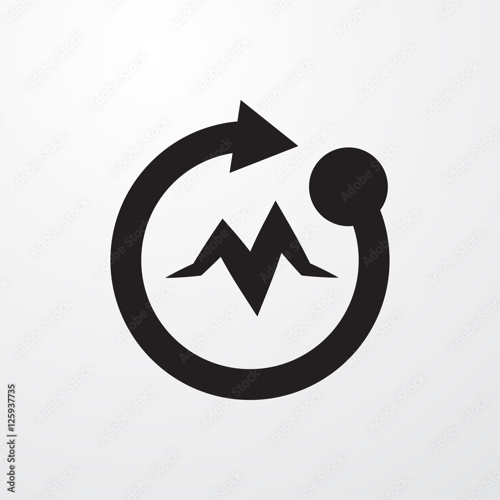 heartbeat icon illustration heartbeat icon illustration