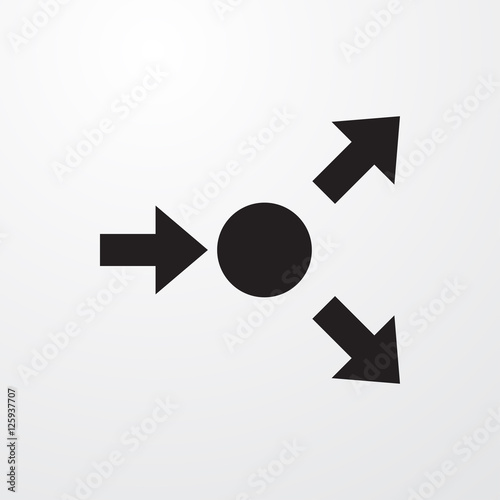 atom move icon illustration