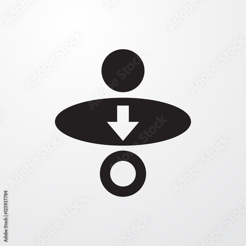 atom icon illustration