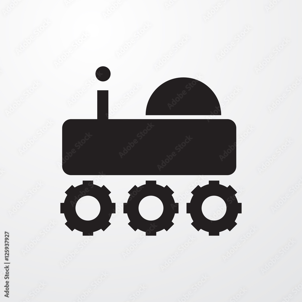 tractor icon illustration tractor icon illustration